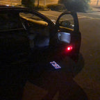 Volkswagen Door lights TSI Logo No. 58 (cantidad 1 = 2 Logo Films /2 por luces)