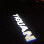 Volkswagen Türleuchten TIGUIAN Logo Nr. 24 (Stück 1 = 2 LOGO FILM / 2 Türleuchten)