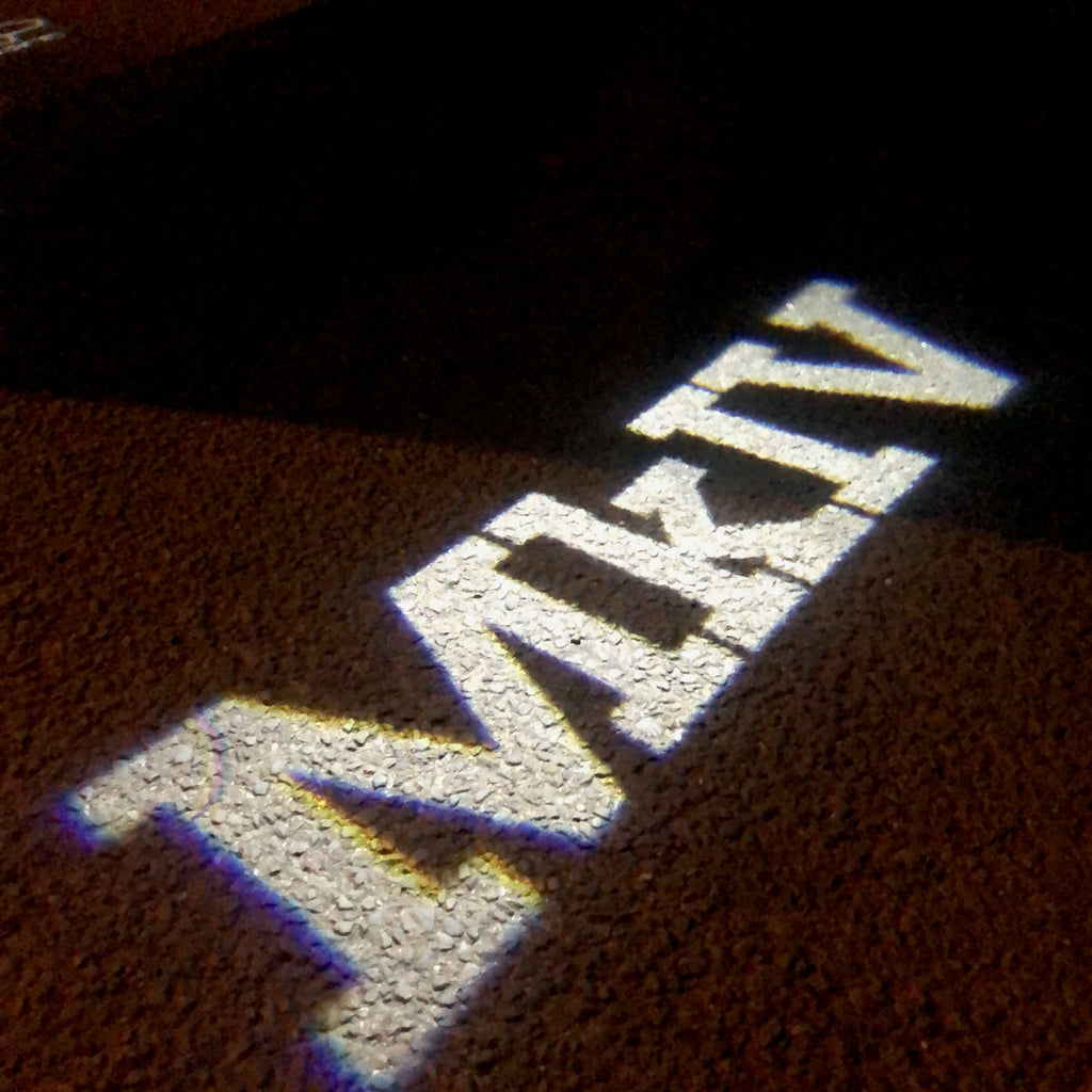Volkswagen Türleuchten MK4 Logo Nr. 88 (Menge 1 = 2 Logofolien /2 Türleuchten)