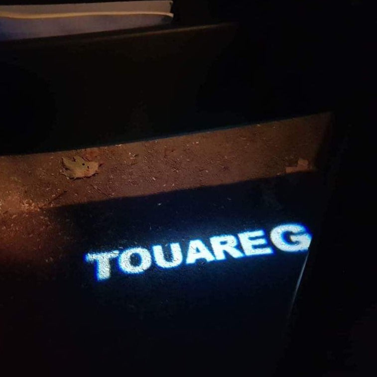 Flkswagen الباب يضيء TOUAREG Logo Nr. 39 (الكمية 1 = 2 Logo Tofo / 2 oor lights)
