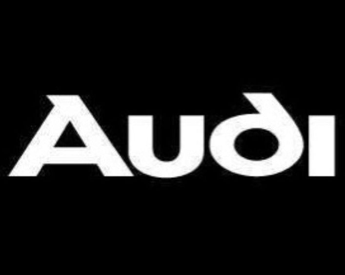 LUCES AUDI LOGO PROJECROTR Nr.02 (cantidad 1 = 2 películas con logotipo / 2 luces de puerta）