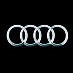 AUDI LOGO PROJECTOT LIGHTS Nr.04 (quantité 1 = 2 Logo Films /2 feux de porte)