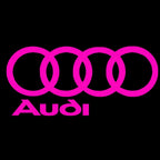 Audi logo projection Light No. 06 (qty. 1 = 2 logo film / 2 Door Lights)