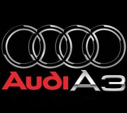 AUDI LOGO PROJECTOR LIGHTS Nr.41 (Menge 1 = 2 Logo Films / 2 Türlichter)