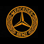 MERCEDES BENZ LOGO PROJECTOT LIGHTS Nr.05 (Menge 1 = 1 Sätze/2 Türleuchten)