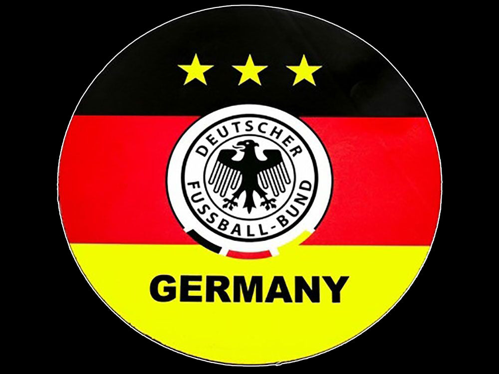 ALEMANIA Football CLUB Logo Nr.255 (cantidad 1 = 2 Logo Films / 2 luces de puerta）