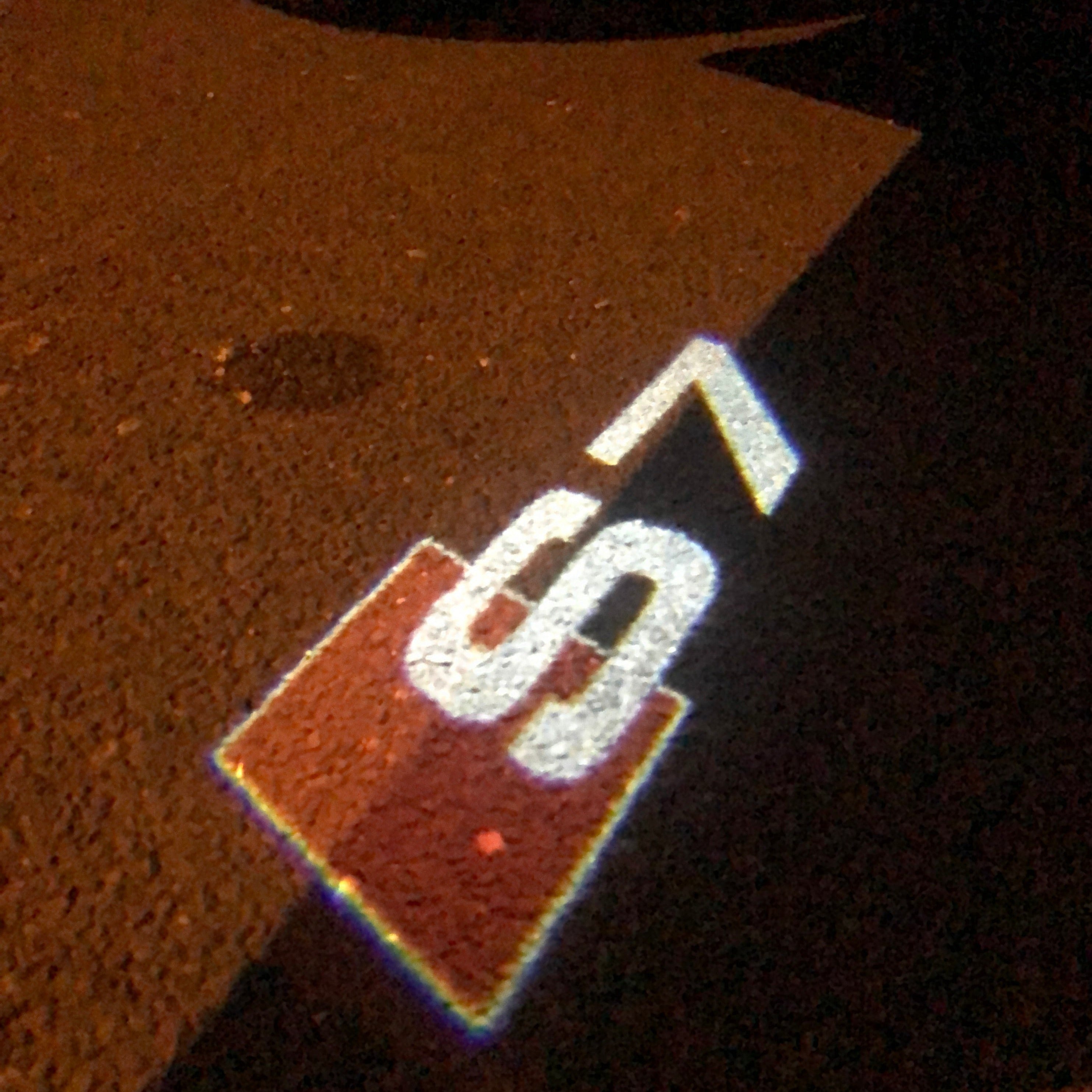 AUDI LOGO PROJEKTOT LIGHTS Nr.28 (Menge 1 = 2 Logo Films /2 Türlichter im Kombi 652899;