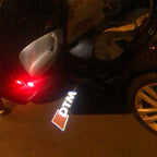 AUDI LOGO PROJECTOT LIGHTS Nr.113 (quantità 1 = 2 Logo Films /2 luci porta)