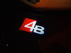 LAMPES DE PROJECTEUR AUDI LOGO Nr.115 (quantité 1 = 1 jeux / 2 lumières de porte)
