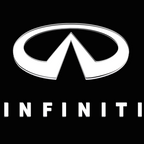 INFINITI Original LOGO PROJECROTR LIGHTS Nr.01 (quantity 1 = 1 sets/2 door lights)