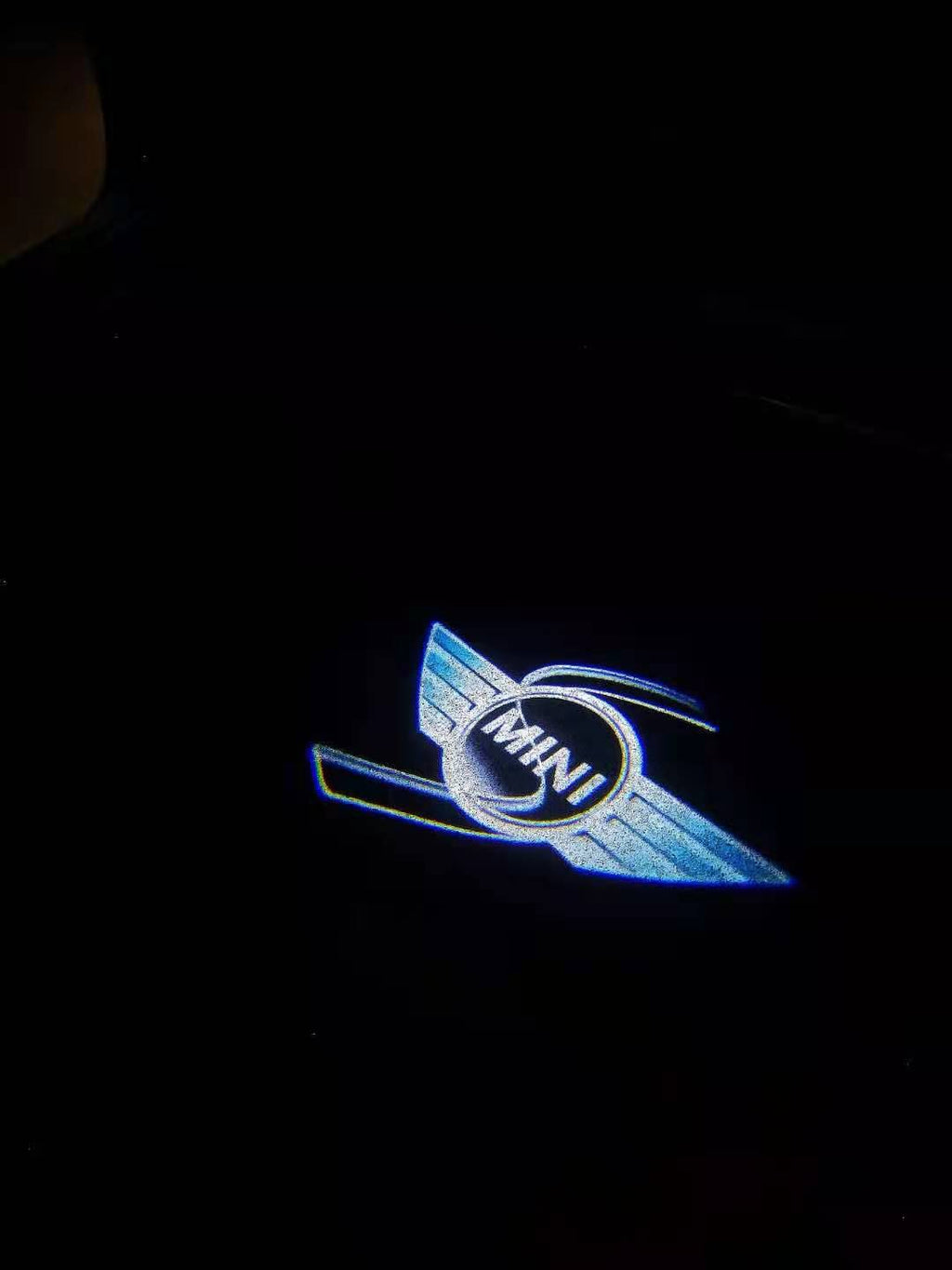 MINI S LOGO PROJECROTR LIGHTS Nr.52 (Menge 1 = 2 Logo Film / 2 Türleuchten)