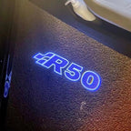 Volkswagen R50 Türleuchten Logo Nr. 142 (Menge 1 = 2 Logo Film / 2 Türleuchten)