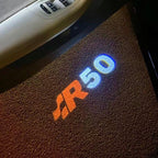 Volkswagen R50 Türleuchten Logo Nr. 141 (Menge 1 = 2 Logo Film / 2 Türleuchten)