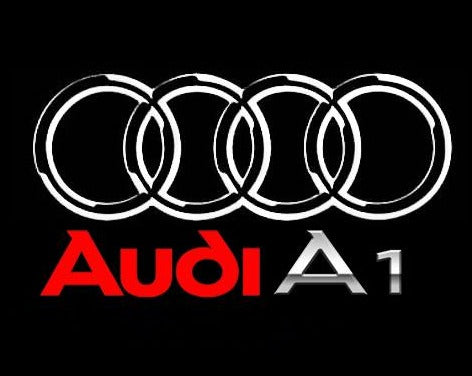 AUDI LOGO PROJECTOT LIGHTS Nr.125 (quantité 1 = 2 Logo Films /2 feux de porte)