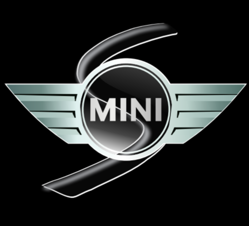 MINI S LOGO PROJECROTR LIGHTS Nr.52 (Menge 1 = 2 Logo Film / 2 Türleuchten)