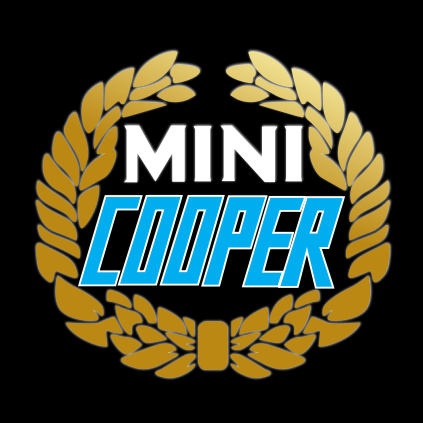 MINI COOPER LOGO PROJECROTR LIGHTS Nr.33 (Menge 1 = 2 Logo Film / 2 Türlichter)