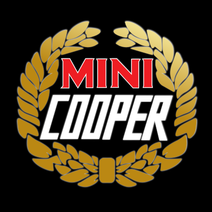 MINI COOPER LOGO PROJECROTR LIGHTS Nr.34 (quantità 1 = 2 Logo Film / 2 luci porta)