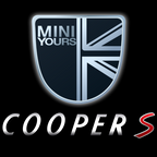 MINI COOPER S LOGO PROJECROTR LIGHTS Nr.38 (quantità 1 = 2 Logo Film / 2 luci porta)
