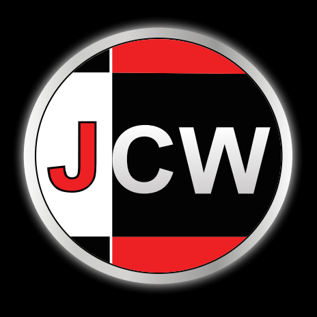 JOHN COOPER WORKS LOGO PROJECROTR LIGHTS Nr.74 (cantidad 1 = 2 logo película / 2 luces de puerta)