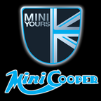 MINI COOPER LOGO PROJECROTR LIGHTS Nr.43 (cantidad 1 = 2 logo película / 2 luces de puerta)
